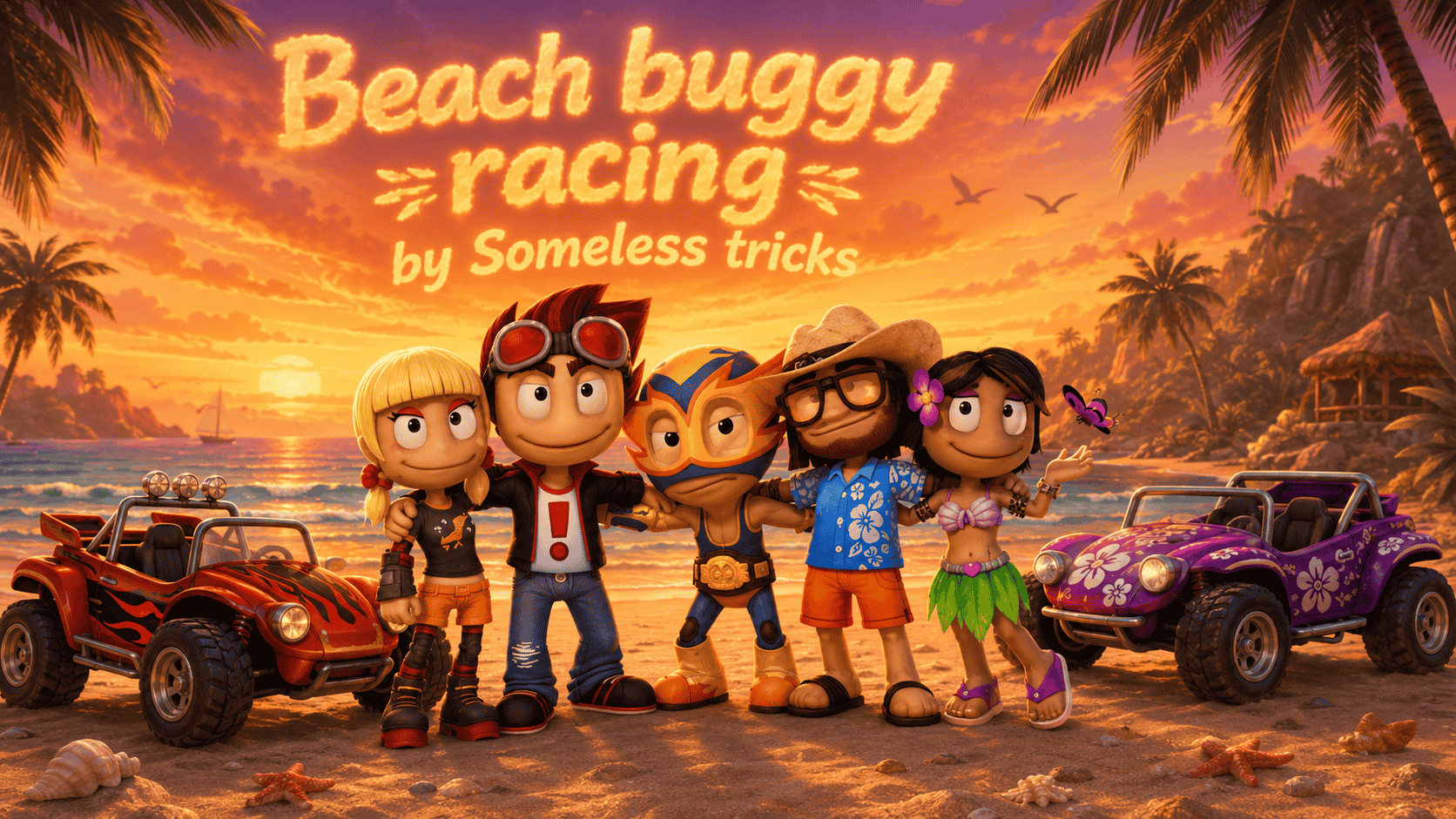 Beach Buggy Racing by Someless Tricks — cover art