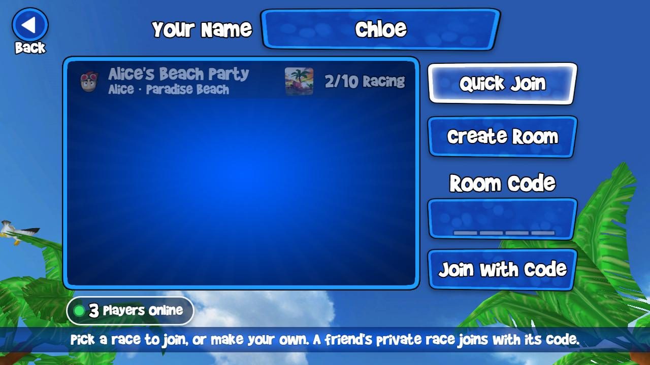 Find a race fast